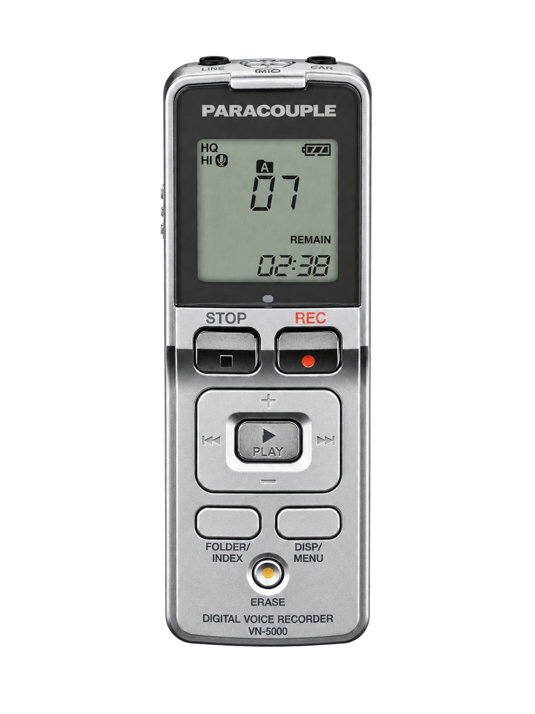 PARACOUPLE digital recorder